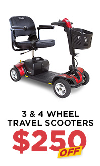 3 & 4 Wheel Travel Scooters